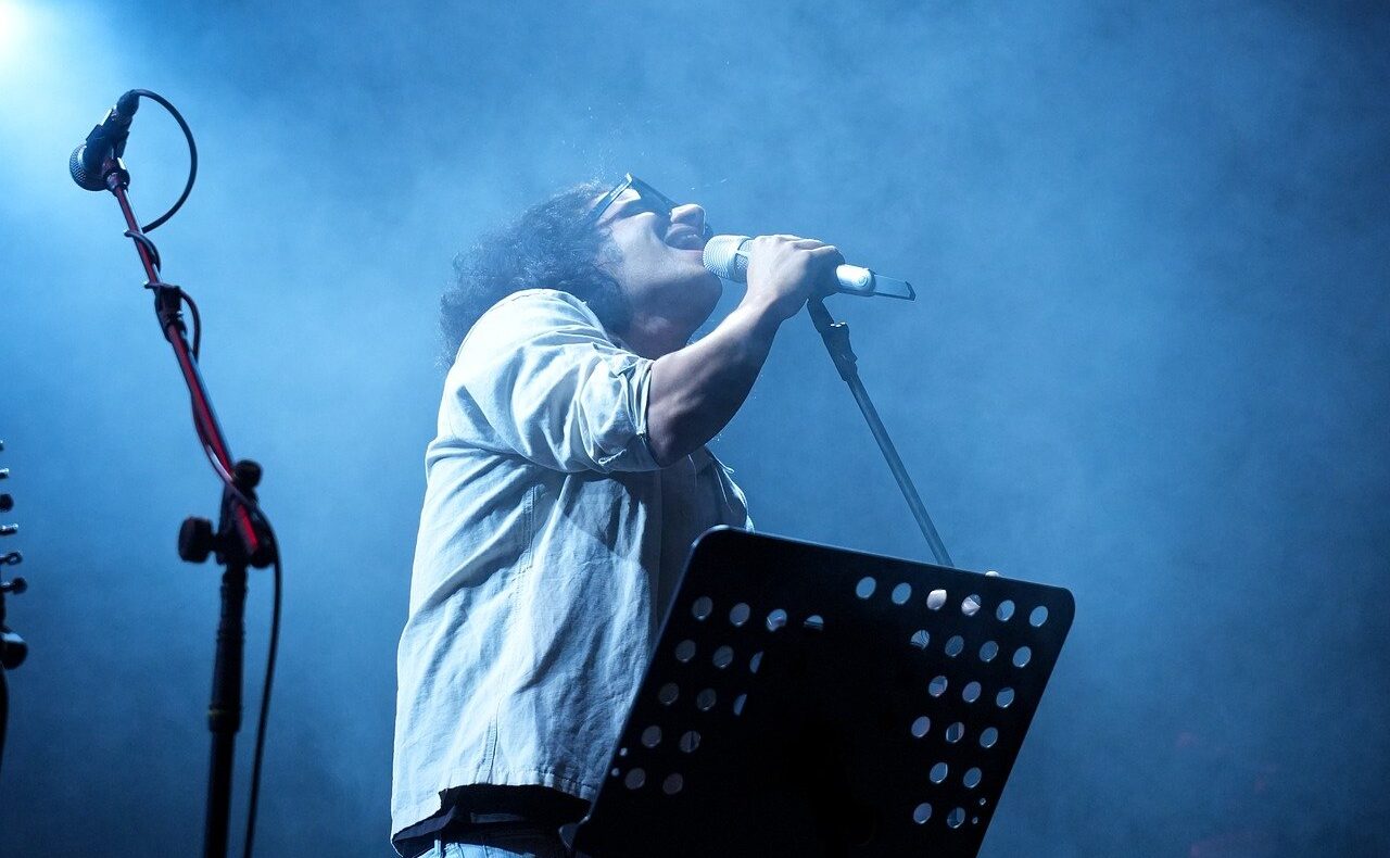 Singen im Bandkontext